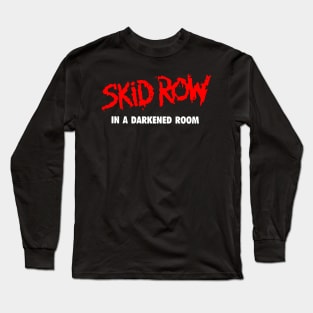 Retro Skid Row Long Sleeve T-Shirt